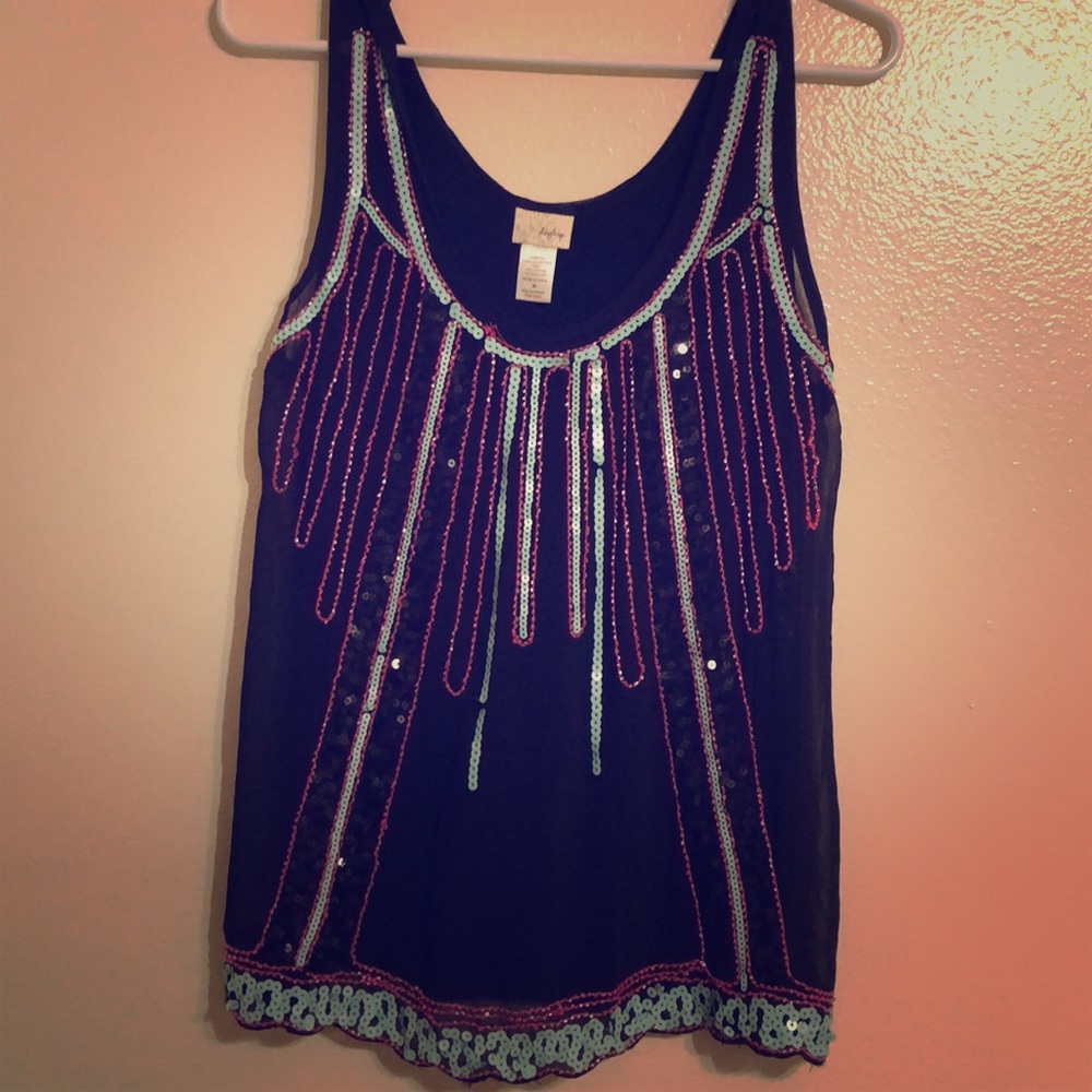 Take me out beaded tank